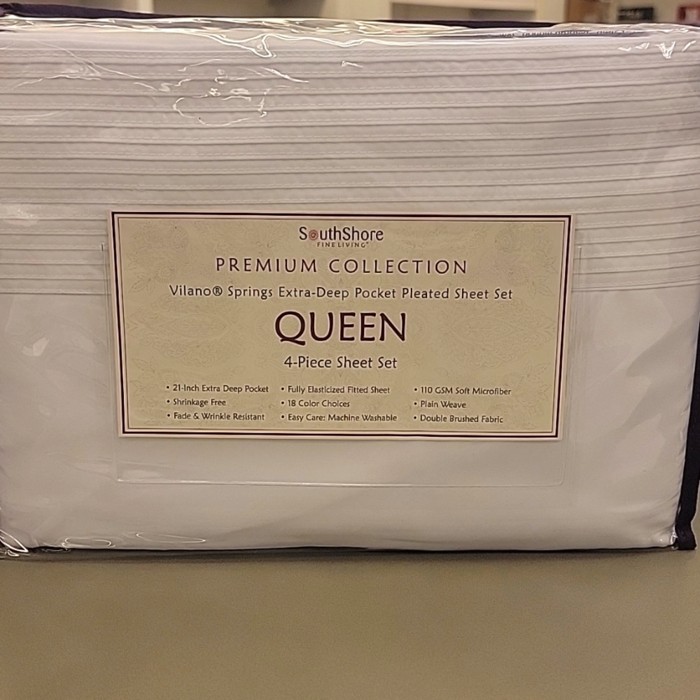 Queen 4 pc sheet